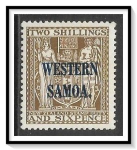 Samoa #175 Postal-Fiscal Overprinted MHR
