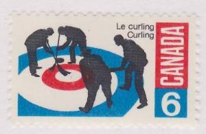 MNH  Scott# 490 Curling