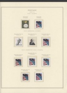 2006 US Complete Year Set - 205 Stamps on Scott National Pages