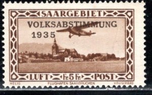 Saar - Scott # 153, mint nh