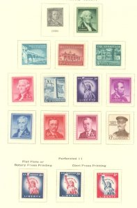 U.S. #SET/MIXED CONDITION 