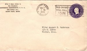 US Minnesota Conference SDA,St Paul,MN 1935 Cover