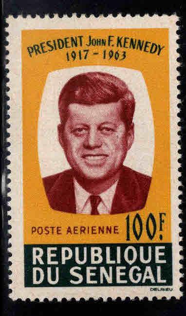 Senegal Scott C40 MH* JFK airmail stamp