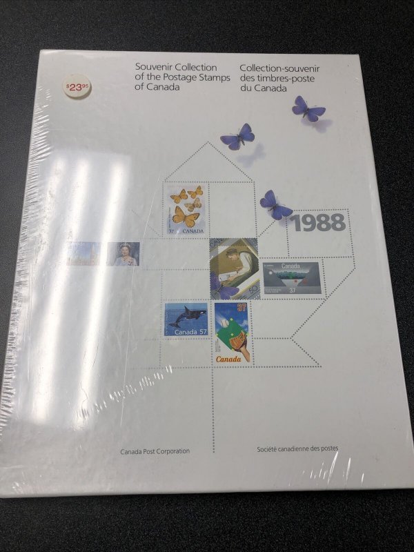 1988 Canada Souvenir Collection Year Book ( Unopened ) 