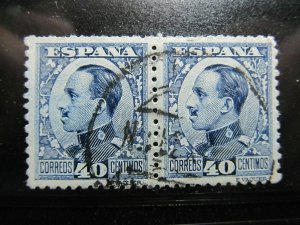 Spain Spain España Spain 1930-41 40c fine used stamp pair A4P13F407-