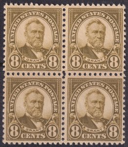 #560 Mint NH, VF, Block of 4 (CV $320+) (CV $80 - ID30275) - Joseph Luft