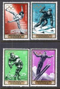 Guinea 333-335,C57 Winter Olympics MNH VF