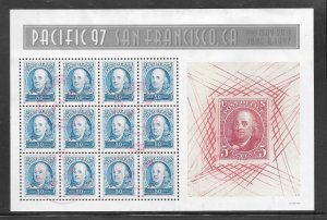 #3139 Used Souvenir Sheet