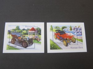 Guyana 2000 Sc 3472-3 car set MNH