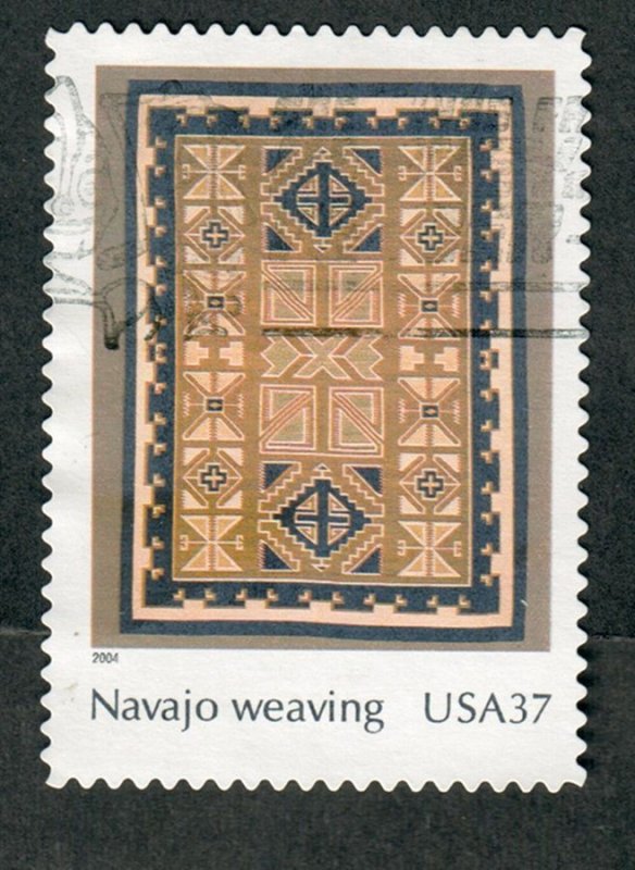 3873h Indian Art used single