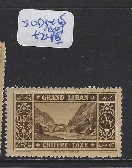 LEBANON (P1810B) POSTAGE DUE SG D 145   MOG