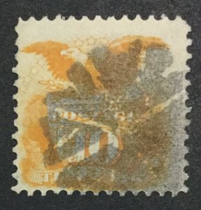 MOMEN: US STAMPS #116 USED LOT #32061