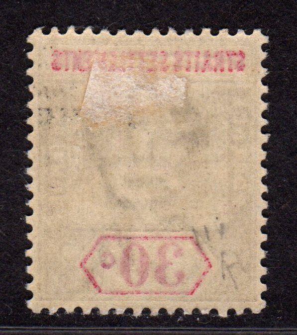 $Straits Settlements Sc#119 M/H, short set, Cv. $55