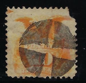 116 BOLD CANCEL, flaw