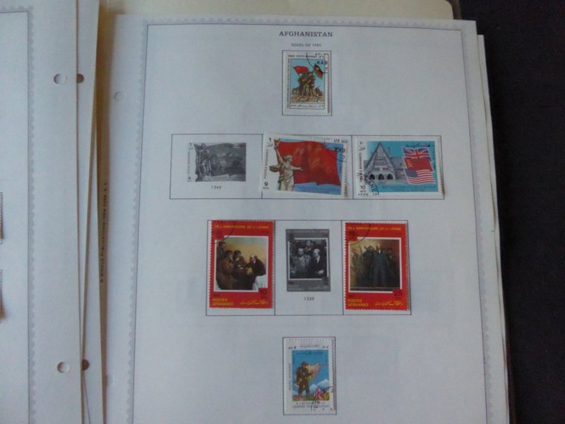 New Caledonia 1892-1984 Stamp Collection on Scott Intl Album Pages