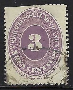 Mexico 176 VFU H1281-1