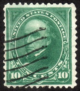 1895, US 10c, Daniel Webster, Used, Sc 273