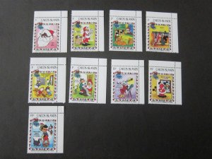 Caicos Islands 1983 Sc 22-30 Disney set MNH