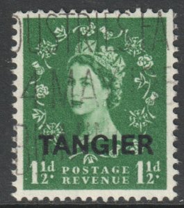 Morocco Tangier Scott 561 - SG291, 1952 Tudor Crown 1.1/2d used