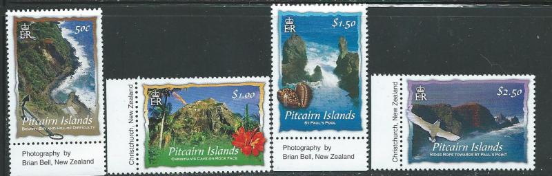 Pitcairn Islands #594-598 set of 4 (MNH) CV$14.00