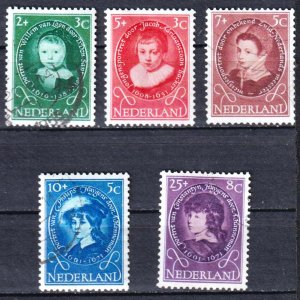 Netherlands 1955 Children Stamps Mi. 667 /671 Used