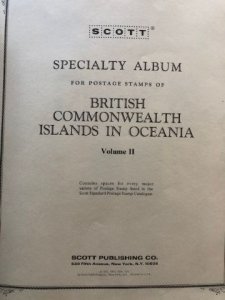 British Commonwealth Islands in Oceania Album - No used - See scans