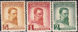 Uruguay #512 - 517 MNH