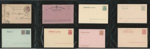 Germany Cover Lot AL, Postal Cards, Frankfurt, DKZ