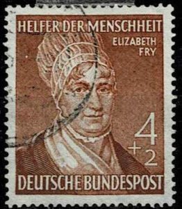 Germany 1951,Sc.#B327 used, Elizabeth Fry