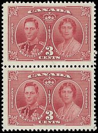 CANADA   #237 MNH PAIR (4)