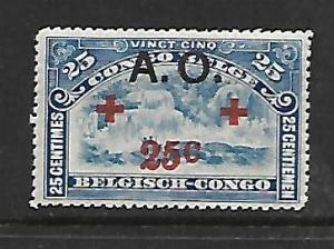 GERMAN EAST AFRICA, NB4, MINT HINGED, A.O OVPTD BELIGIAN OCCUPATION