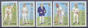 Alderney 1997   Cricket superb Unmounted mint NHM