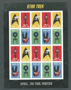 U.S. SCOTT #5132-5  -  STAR TREK  -  MNH  SHEET