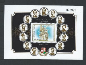 Hungary sheetlet mnh sc B342