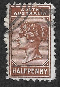 South Australia (1893) - Scott # 96,  Used