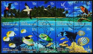 Cocos(Keeling)Islands. 2006 Block of 10. Fine Used