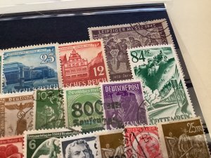 Germany mixed vintage mounted mint & used stamps Ref 50031 