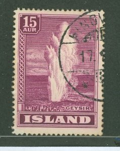 Iceland #203 Used Single