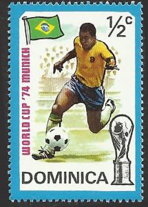 DOMINICA - 395 - Unused - SCV-0.25