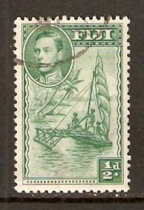 Fiji  #117d  used perf 12 (1948)  c.v. $4.00