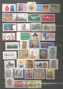 German mini stamp collection MNH
