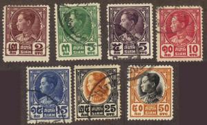 Thailand #207-13 used kings