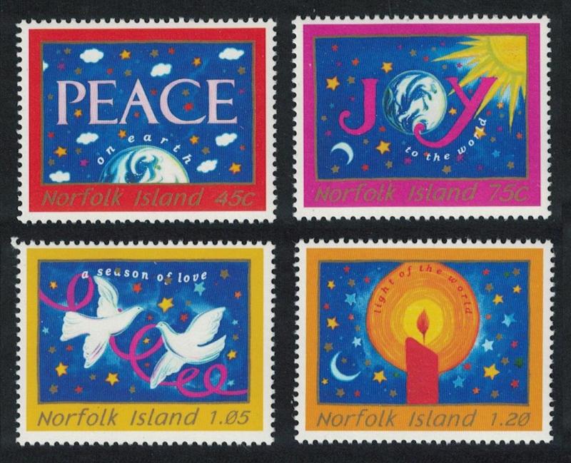 Norfolk Christmas 4v issue 1998 SG#686-689 SC#666-669