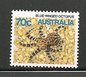 Australia 1984-86 marine life stamp perf 13 1/2  MNH  916