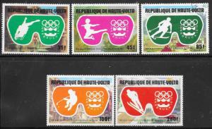 Burkina Faso #384-C226 1976 Winter Olympics (U) CV $2.10