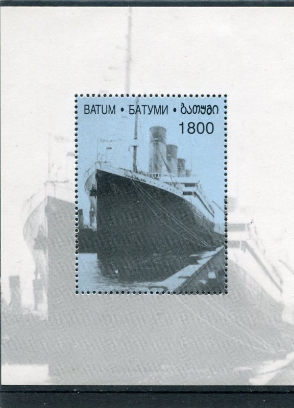 Batum 1998 (Russia Local) THE TITANIC s/s Perforated Mint (NH)