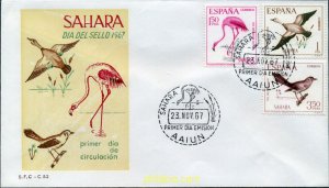 350883 MNH SAHARA ESPAÑOL 1967 DIA DEL SELLO