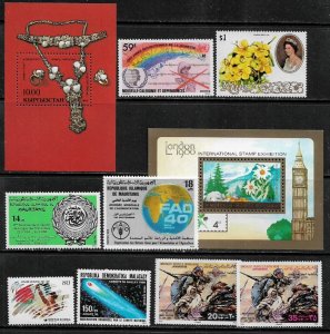 Worldwide Collection of Mint Never Hinged Stamps and S/Sheets