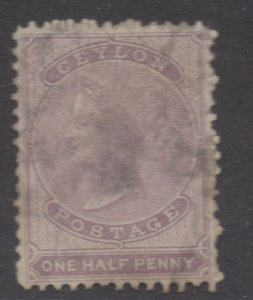 *Ceylon SC# 45 MH, Average, Hinge Thin, Nibbed Perfs, NG