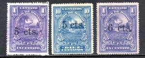 Honduras  #145-147   Used    VF   CV $4.50 ...  2720214